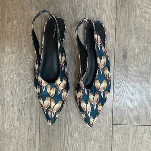 Slingback Flats Size 8